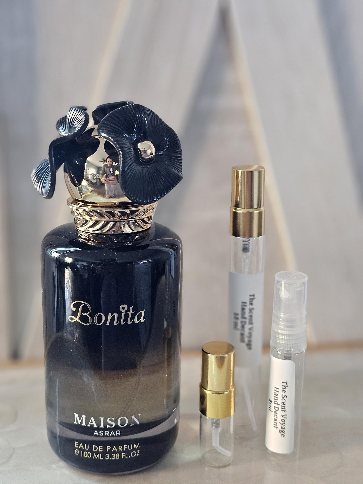 Coffee Vanilla Perfume Sample: Maison Asrar Bonita, Travel Size