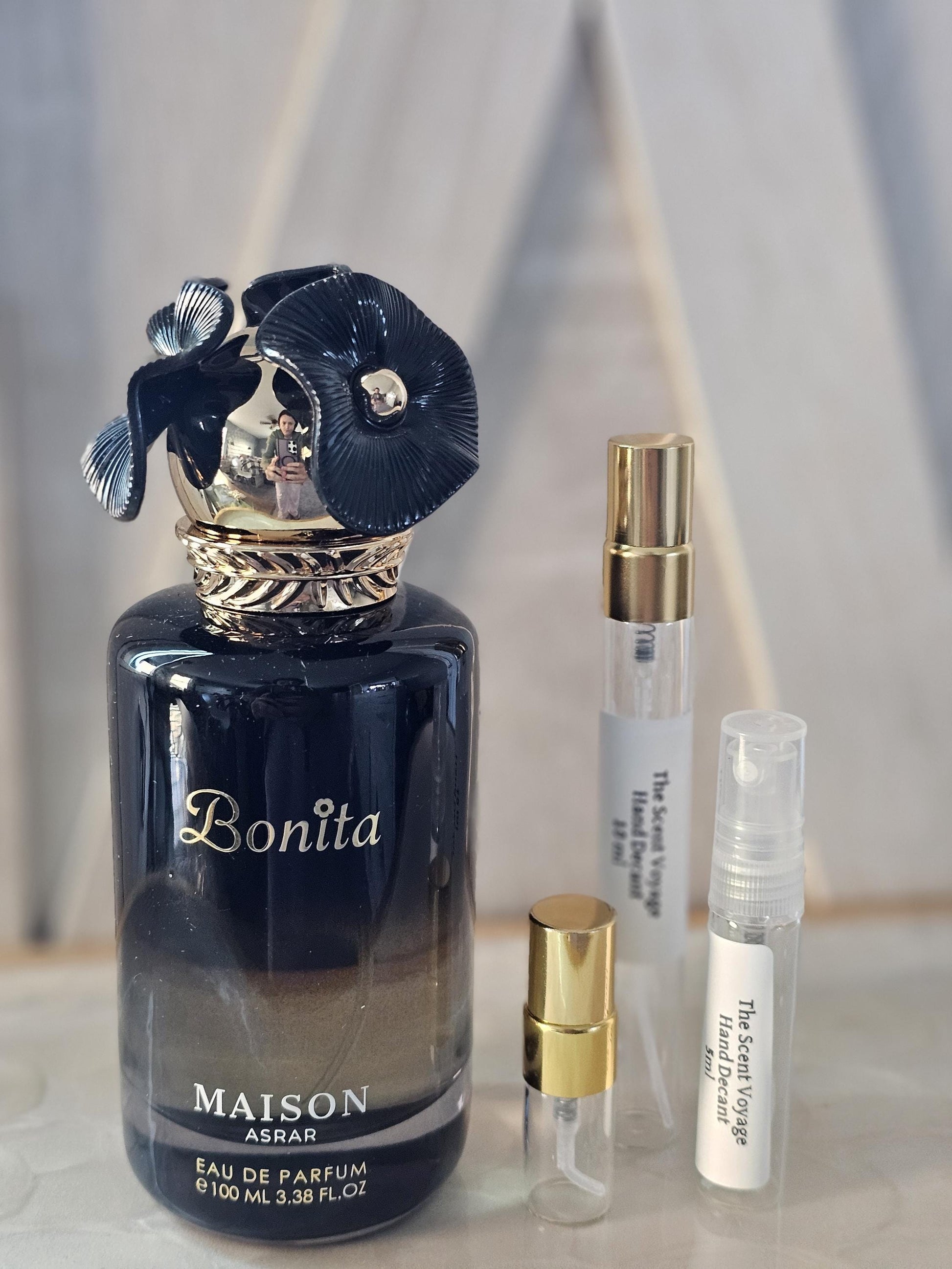 Coffee Vanilla Perfume Sample: Maison Asrar Bonita, Travel Size
