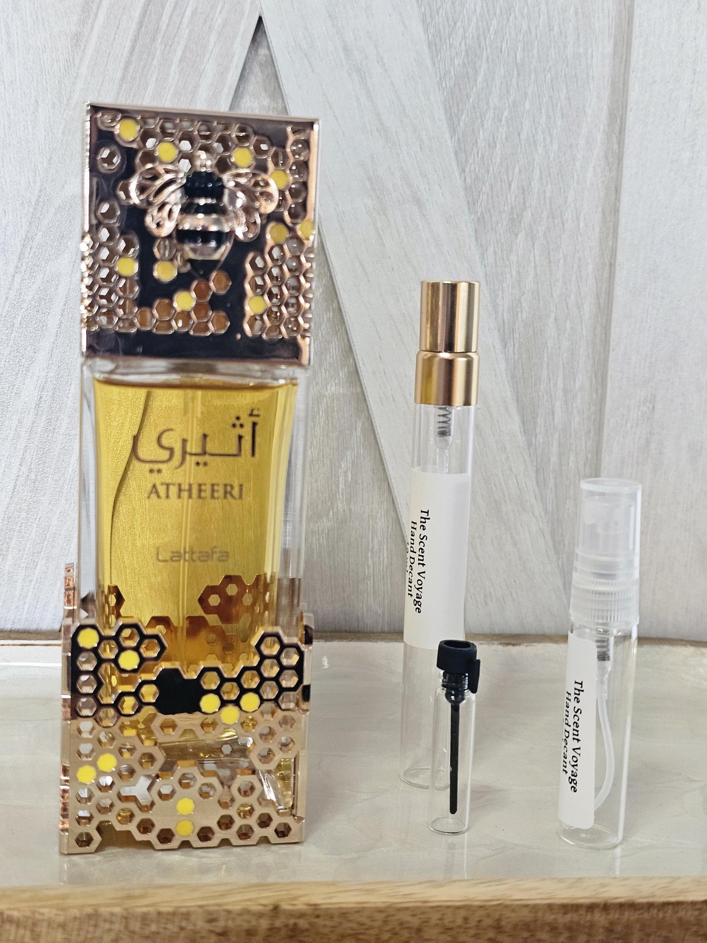 Atheeri Lattafa | Travel Size | Perfume Sample | Middle Eastern Fragrance Sample 1ml | 2Ml | 5Ml |