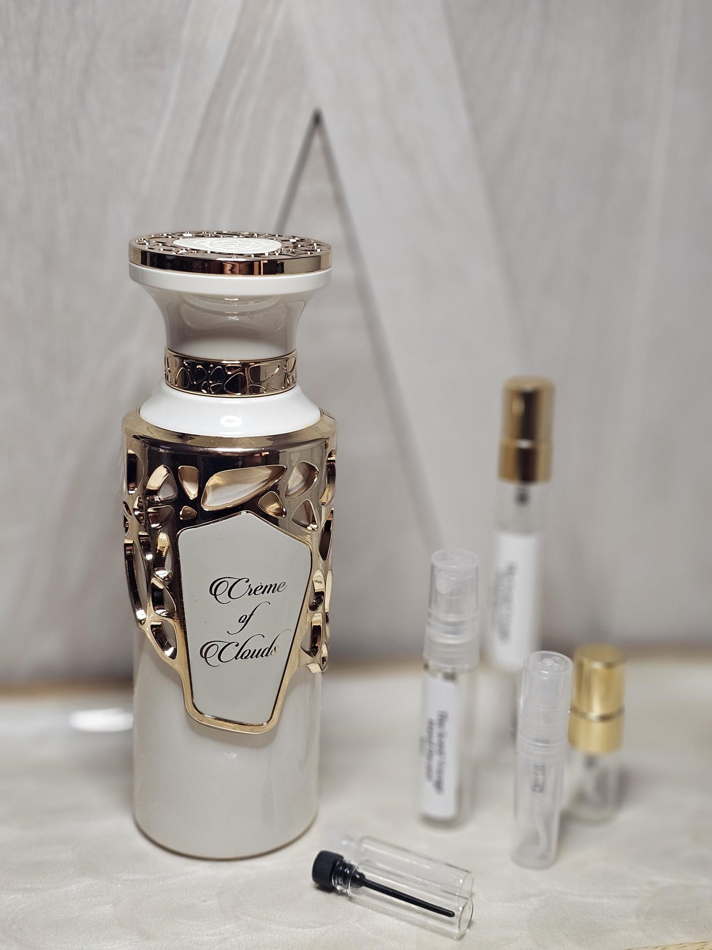 Cream Of Clouds Perfume Sample: Fragrance World Middle Eastern Creamy Gourmand 1ml | 2ml | 5ml