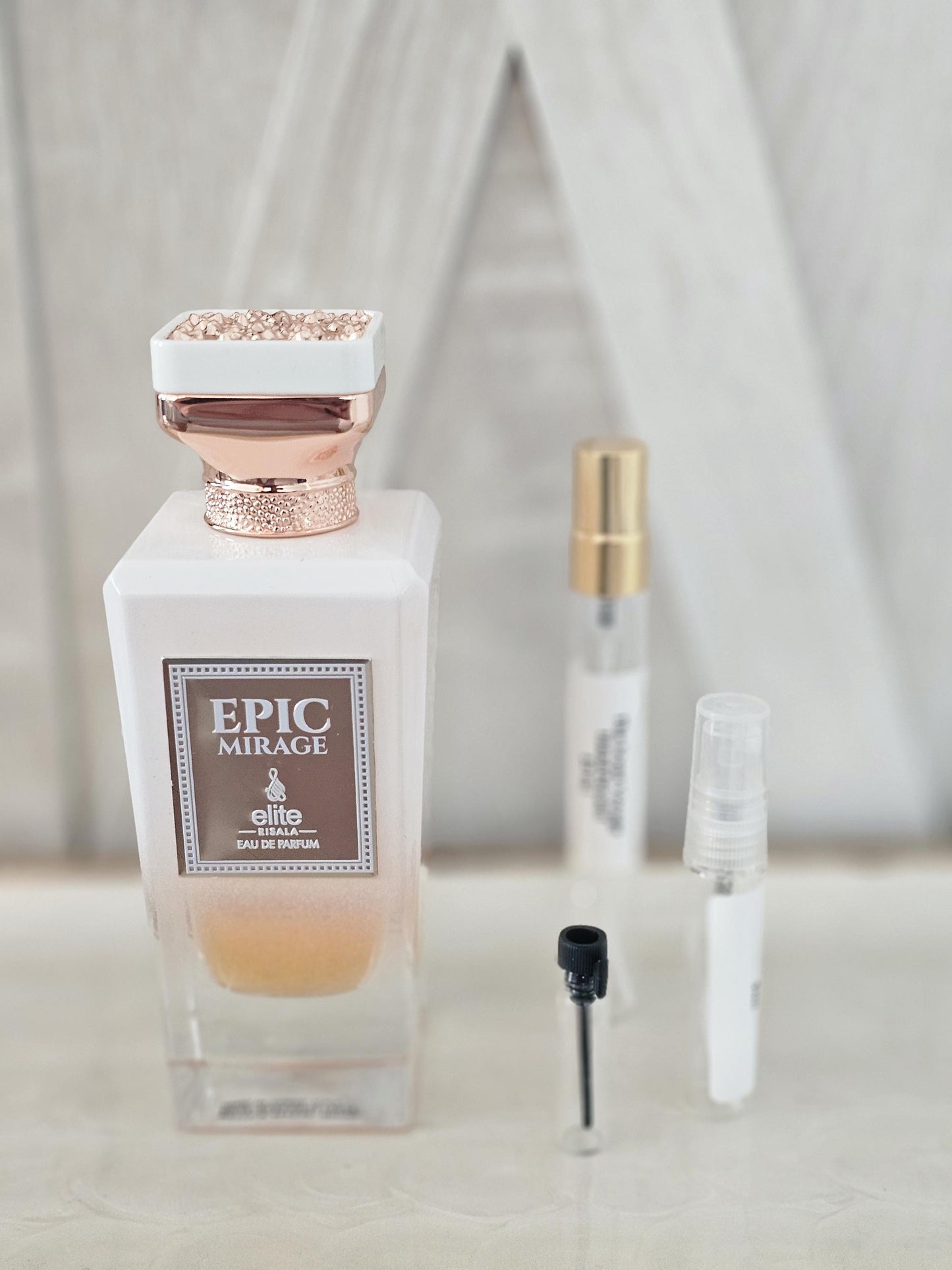 Epic Mirage Sample | Risala Mini Size Gourmand Perfume | Middle Eastern Frangrance Sample