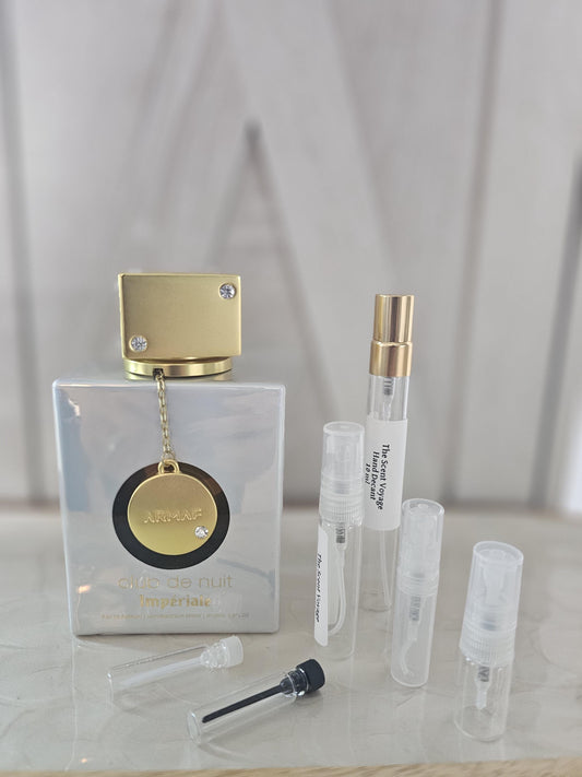 Imperial Perfume Sample: Club De Nuit | 1ml, 2ml,5ml, 8ml
