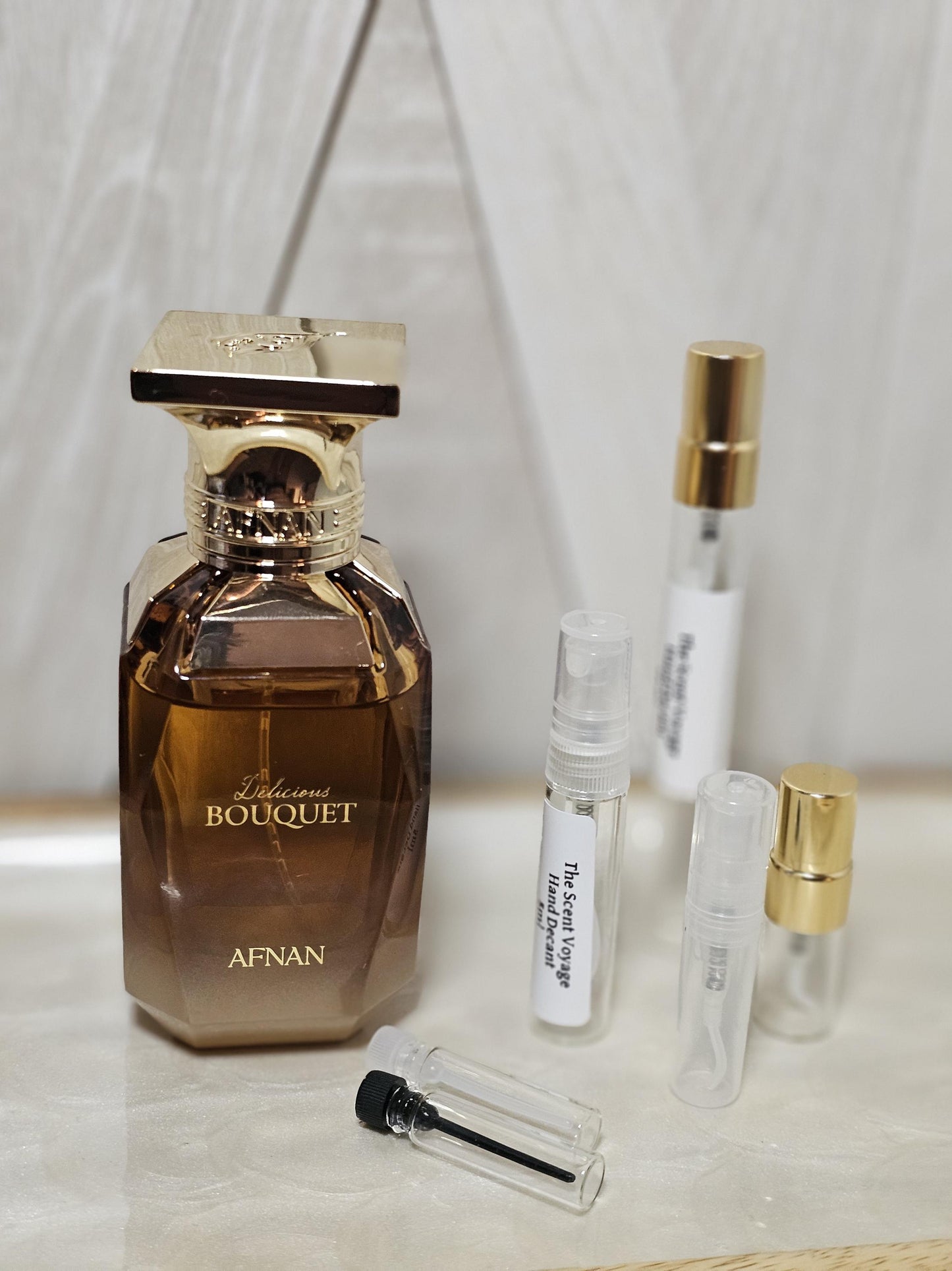 Delicious Bouquet Perfume Sample | Lemon Gourmand Middle Eastern Fragrance | 1ml | 2ml | 5ml