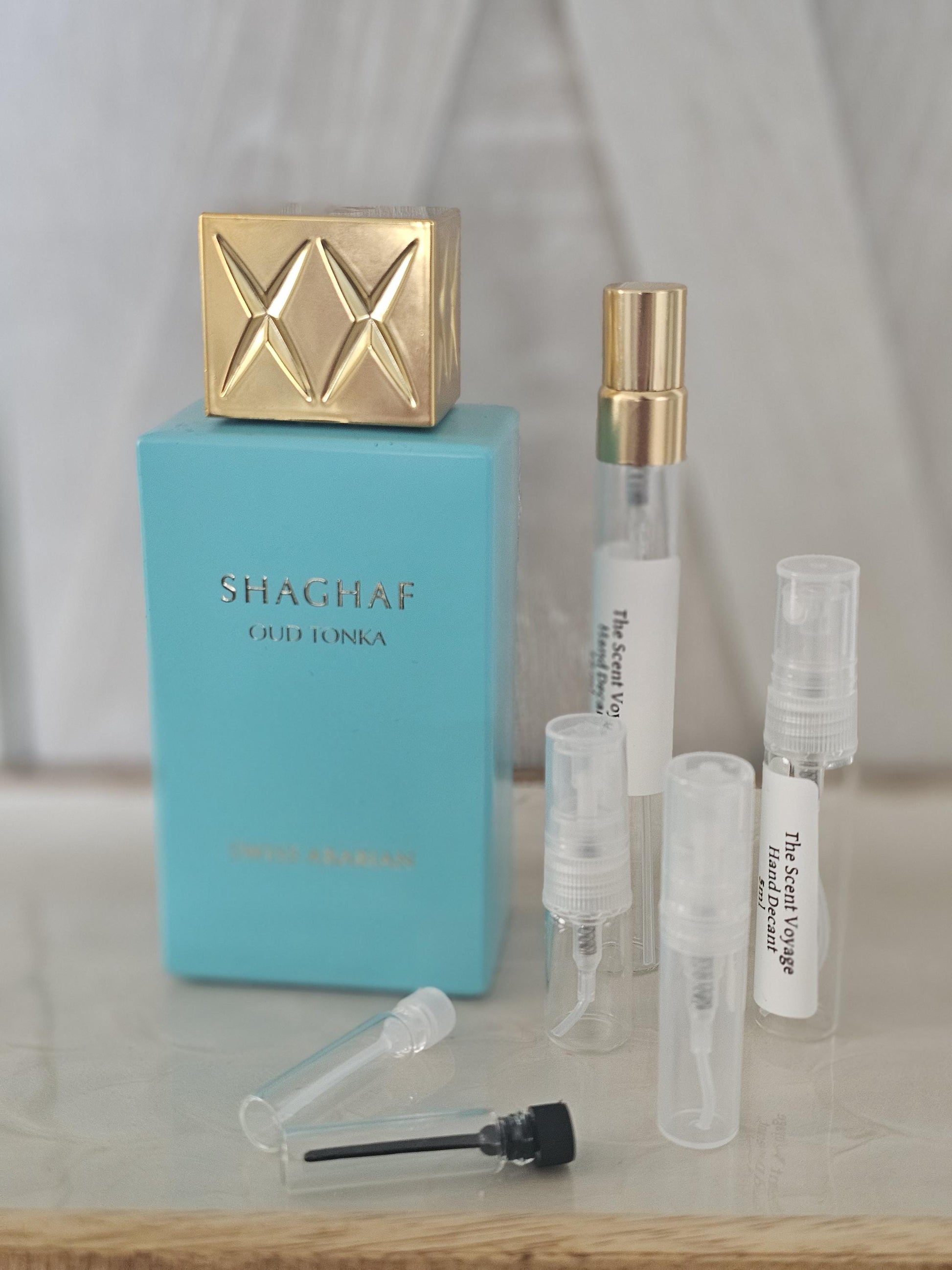 Shaghaf Oud Tonka Perfume Sample: Swiss Arabian | 1ml, 2ml,5ml