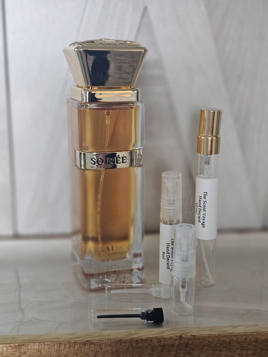 Soiree Perfume Sample: Floral Fruity Gourmand - Vanilla Caramel
