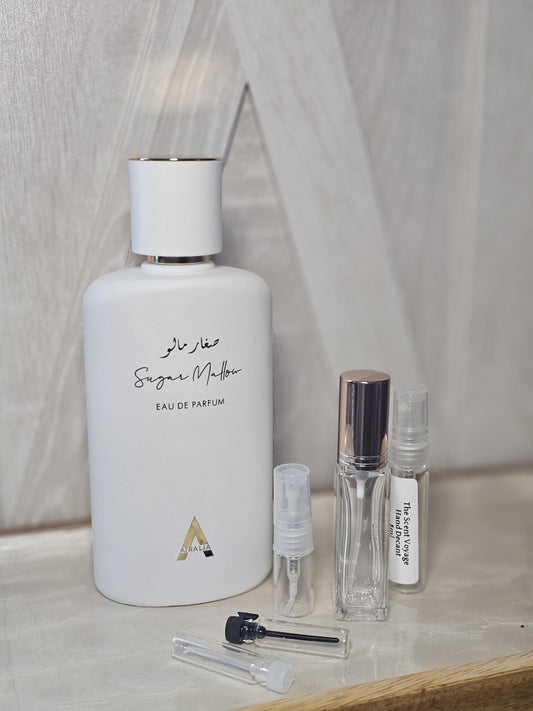 Sugar Mallow Perfume Sample | Arabian Gourmand | Mini Size 1ml, 2ml, 5ml
